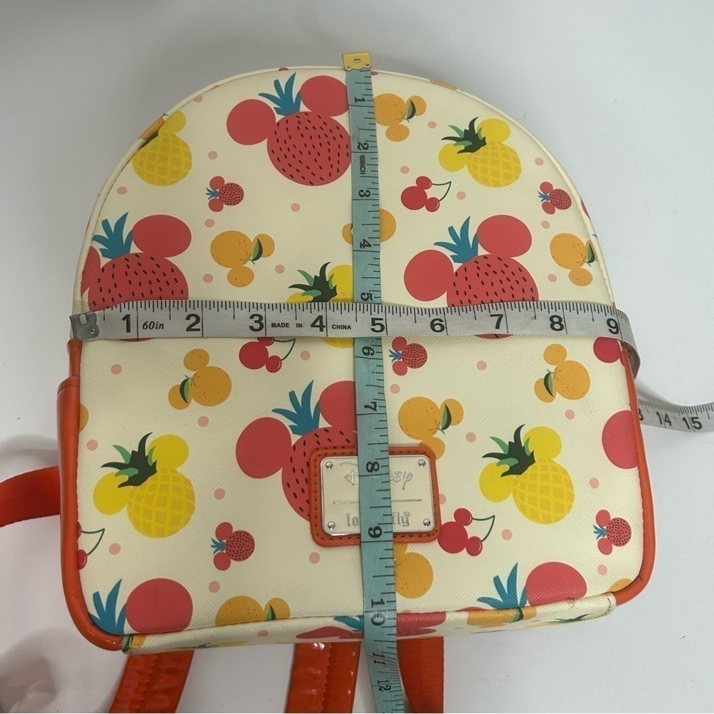 Loungefly Disney Mickey Mouse Spring Fruit Mini Backpack - Picture 14 of 14